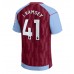 Maillot de foot Aston Villa Jacob Ramsey #41 Domicile vêtements 2023-24 Manches Courtes